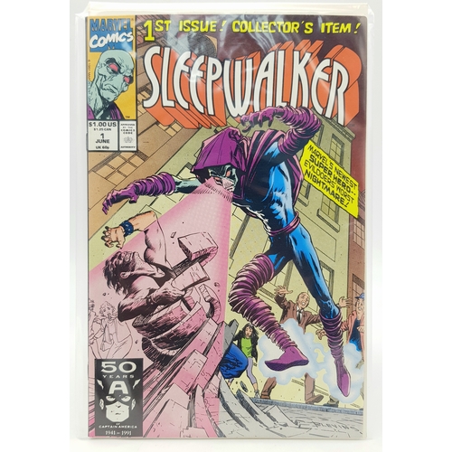 69 - Two Marvel 1st Issue Comics - The Toxic Avenger and Sleepwalker. High grade and very collectible. Pl... 