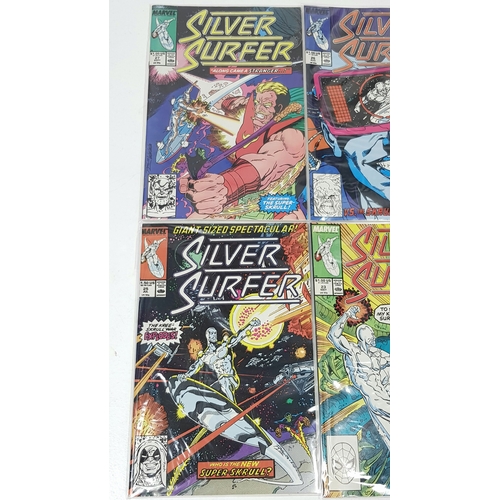 8 - Ten Marvel Silver Surfer Comics - Most Being in Very Fine to Very Fine Plus Grade. All individually ... 
