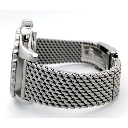 4 - A Limited Edition Breitling Chronospace Jet Team Quartz Gents Watch. Model A78365. 152 of 1000. Stai... 