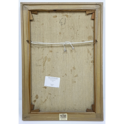 52 - Gorilla - Oil on Canvas by Acclaimed British Artist John Bratby R.A. (1928-1992). Bratby founded the... 