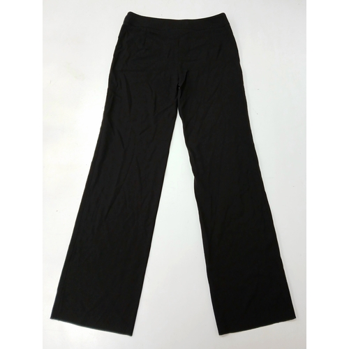1004 - Two Pairs of Armani Collezioni Wool Trousers. Both European size 46 with double buttons and a zip. A... 