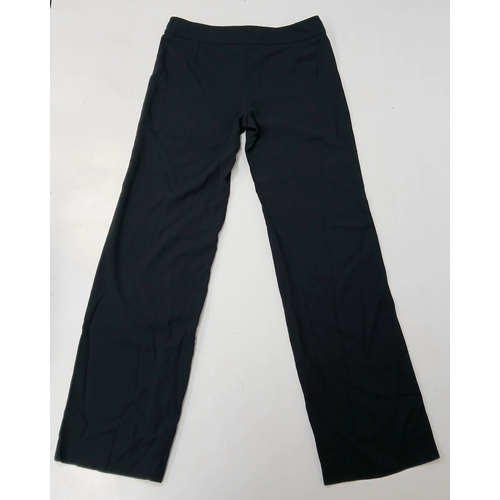 1004 - Two Pairs of Armani Collezioni Wool Trousers. Both European size 46 with double buttons and a zip. A... 