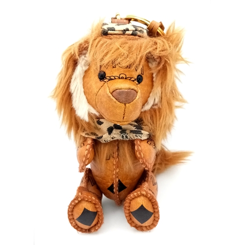 1020 - An MCM Accessory - Lion Keychain. 16cm.    STK026351
