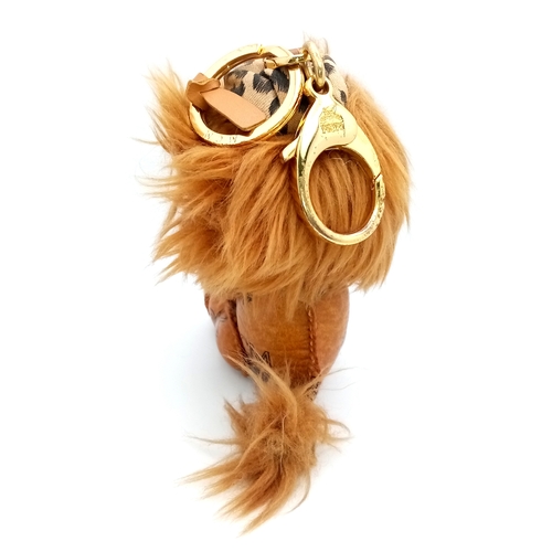 1020 - An MCM Accessory - Lion Keychain. 16cm.    STK026351