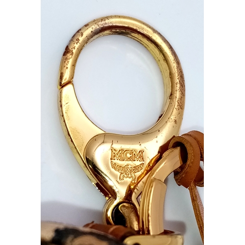 1020 - An MCM Accessory - Lion Keychain. 16cm.    STK026351