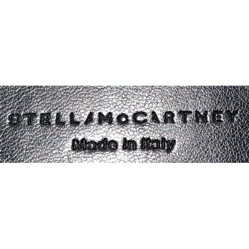 523 - A Stella McCartney Black Falabella Mini Tote Bag. Black textile exterior with silver-tone hardware, ... 