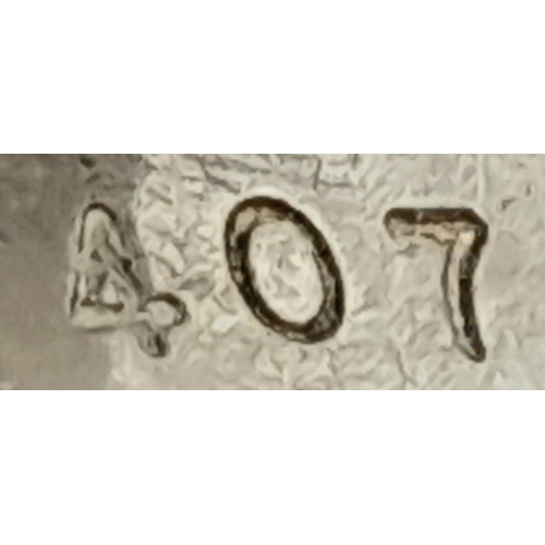 526 - A 1977 Hallmarked Pair of Vintage Heavy Square Ingot Sterling Silver Cufflinks, 1.9cm Square. Gross ... 