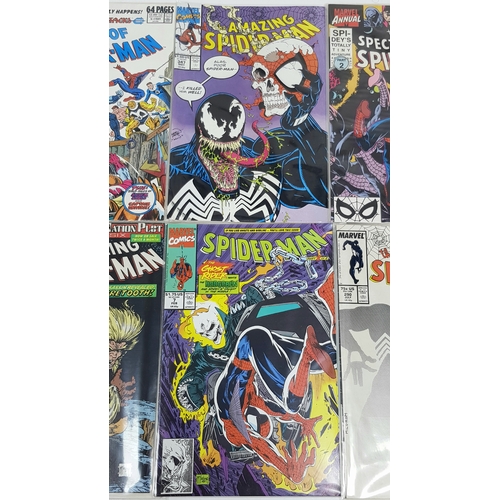 48 - Ten Marvel Mixed Spiderman Comics - Most Being in Very Fine to Very Fine Plus Grade. All individuall... 