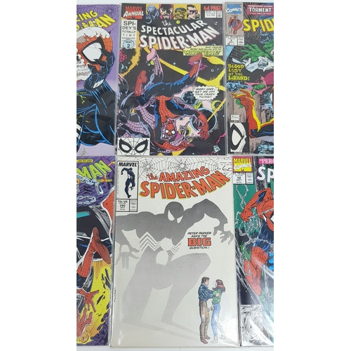 48 - Ten Marvel Mixed Spiderman Comics - Most Being in Very Fine to Very Fine Plus Grade. All individuall... 
