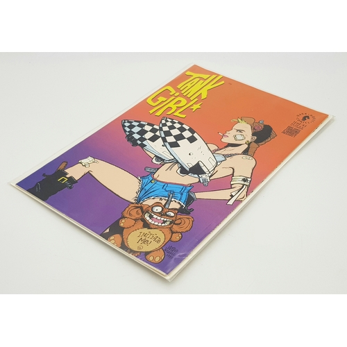 6 - A Dark Horse Rare No.1 Tank Girl Comic. Plastic wrapped and board backed. High grade but please refe... 