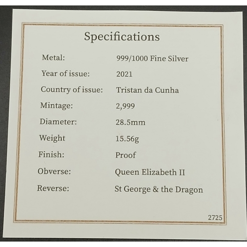 1065 - A Harrington and Byrne Commemorative Fine Silver (.999 purity) Proof 50p Coin. 15.56g. Comes with ca... 