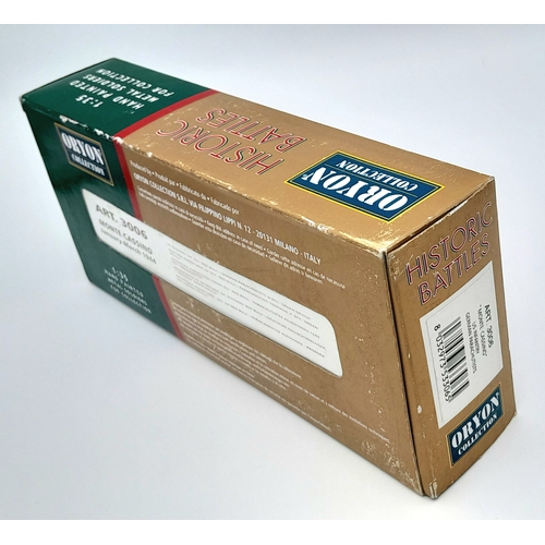 255 - A boxed set 0f Oryon historic battles, metal figures.