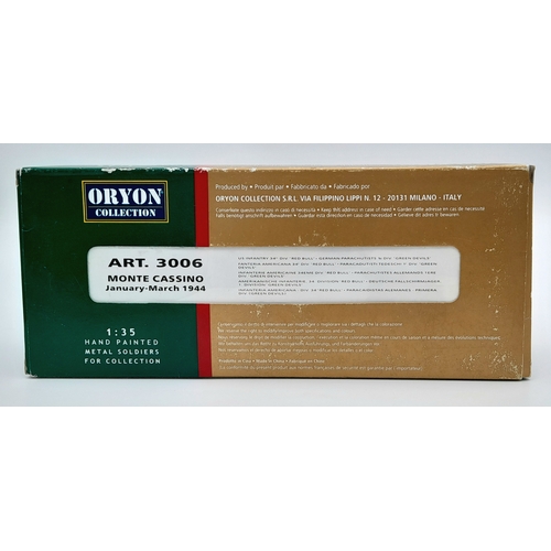 255 - A boxed set 0f Oryon historic battles, metal figures.