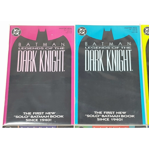 60 - Twelve DC Batman Legends of the Dark Knight Comics - Includes Three Different Coloured No.1 Issues! ... 