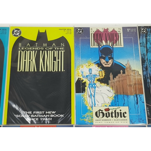 60 - Twelve DC Batman Legends of the Dark Knight Comics - Includes Three Different Coloured No.1 Issues! ... 