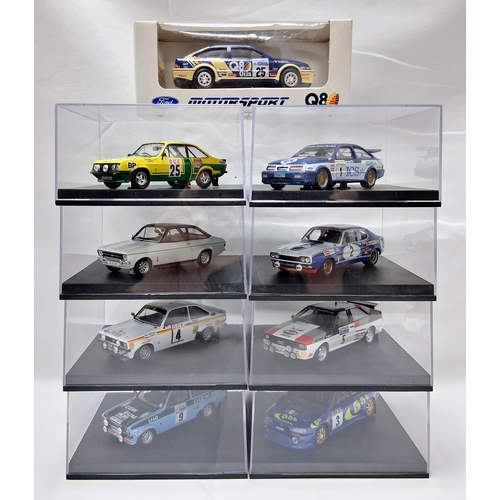 A box of boxed Trofeu 1/43 die cast models. Good condition. Please see photos.