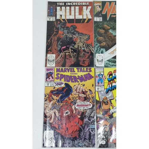 24 - Ten Marvel Mixed Comics - Most Being in Very Fine to Very Fine Plus Grade. All individually wrapped ... 