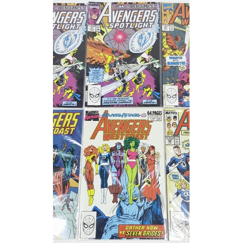 26 - Ten Marvel Avengers Comics - Most Being in Very Fine to Very Fine Plus Grade. All individually wrapp... 