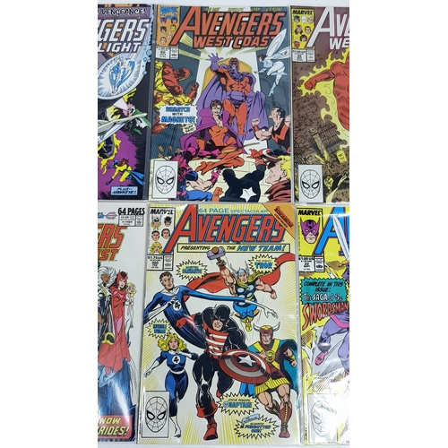 26 - Ten Marvel Avengers Comics - Most Being in Very Fine to Very Fine Plus Grade. All individually wrapp... 