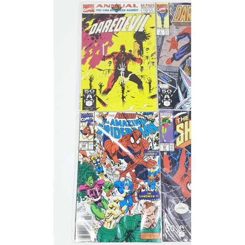 108 - Ten Marvel Mixed Comics - Most Being in Very Fine to Very Fine Plus Grade. All individually wrapped ... 