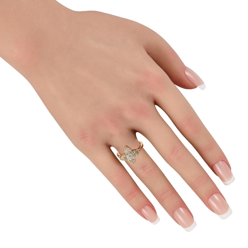121 - An 18K Yellow Gold 1.40ct Diamond Ring. Diamonds with a total weight of 1.40 carats. Set in 18K Yell... 