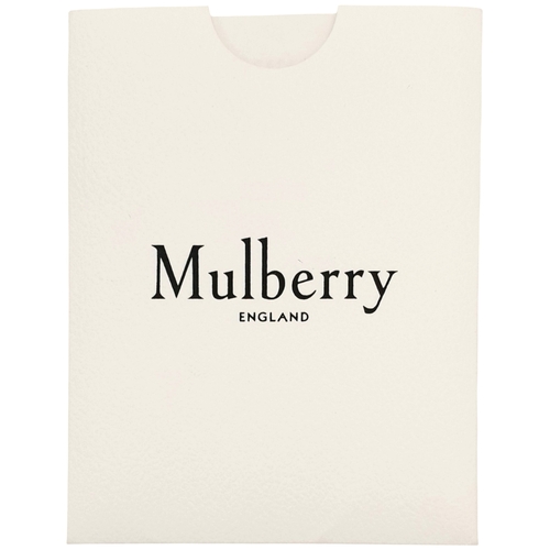 89 - A Mulberry Softie Clutch in Lancaster Red Pillow Effect Nappa Leather. Red leather exterior with wit... 