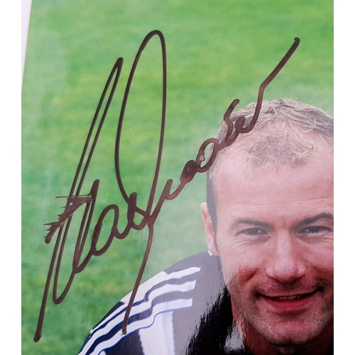 59 - A Signed Bobby Robson and Alan Shearer Photograph. Taken and signed in the late 1990s. Comes with a ... 