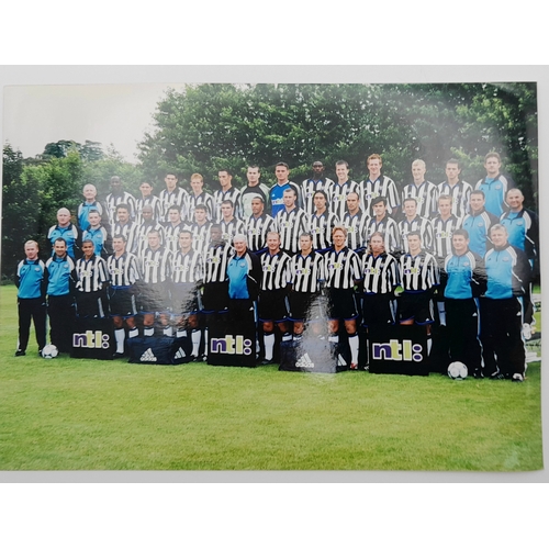 59 - A Signed Bobby Robson and Alan Shearer Photograph. Taken and signed in the late 1990s. Comes with a ... 