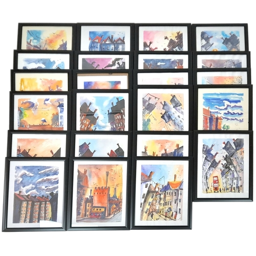 69 - A Large and Vast Collection of Framed James Ndox Paintings.
115 in total. Winning bidder is advised ... 