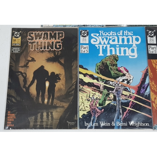 31 - Nine DC Swamp Thing Comics - Most Being in Very Fine to Very Fine Plus Grade. All individually wrapp... 