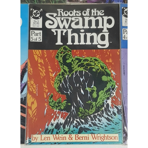 31 - Nine DC Swamp Thing Comics - Most Being in Very Fine to Very Fine Plus Grade. All individually wrapp... 