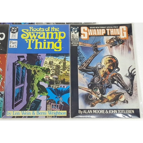 31 - Nine DC Swamp Thing Comics - Most Being in Very Fine to Very Fine Plus Grade. All individually wrapp... 
