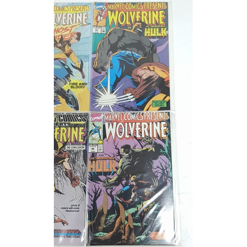 33 - Ten Marvel Wolverine Comics - Most Being in Very Fine to Very Fine Plus Grade. All individually wrap... 