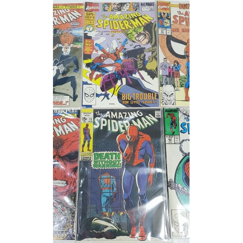 34 - Ten Marvel The Amazing Spiderman Comics - Most  Being in Very Fine to Very Fine Plus Grade. All indi... 