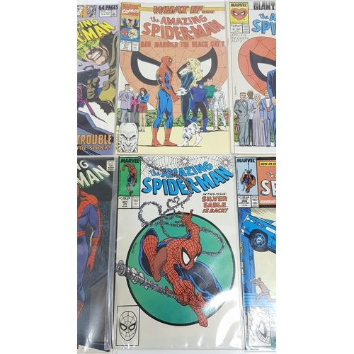 34 - Ten Marvel The Amazing Spiderman Comics - Most  Being in Very Fine to Very Fine Plus Grade. All indi... 