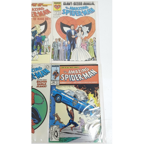 34 - Ten Marvel The Amazing Spiderman Comics - Most  Being in Very Fine to Very Fine Plus Grade. All indi... 
