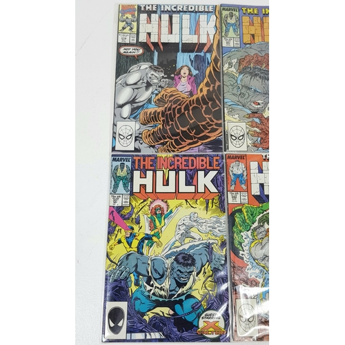 39 - Ten Marvel Incredible Hulk Comics - Most Being in Very Fine to Very Fine Plus Grade. All individuall... 