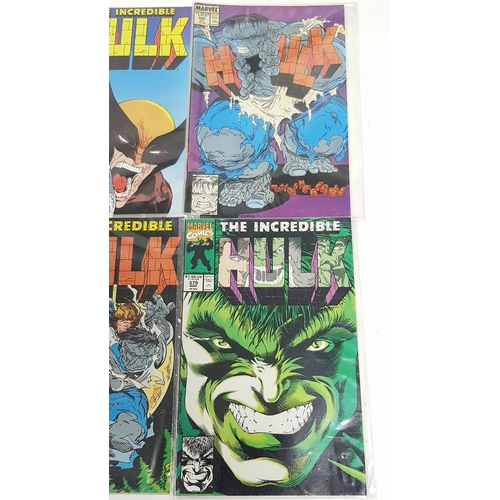 39 - Ten Marvel Incredible Hulk Comics - Most Being in Very Fine to Very Fine Plus Grade. All individuall... 