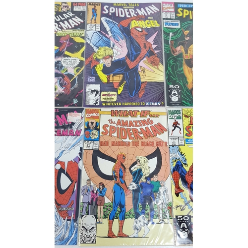 40 - Ten Marvel Mixed Spiderman Comics - Most Being in Very Fine to Very Fine Plus Grade. All individuall... 