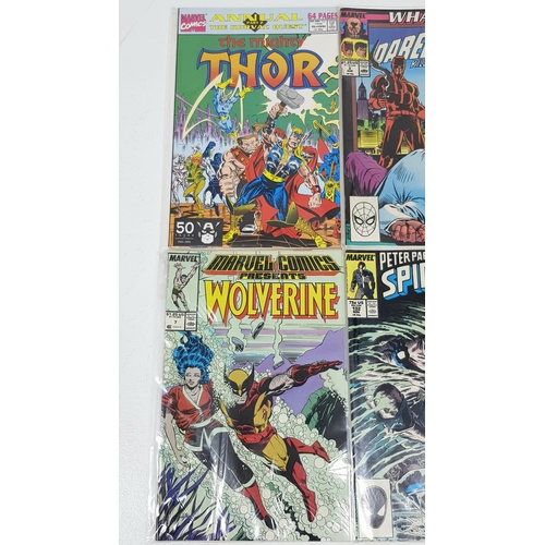 43 - Ten Marvel Mixed Comics - Most Being in Very Fine to Very Fine Plus Grade. All individually wrapped ... 
