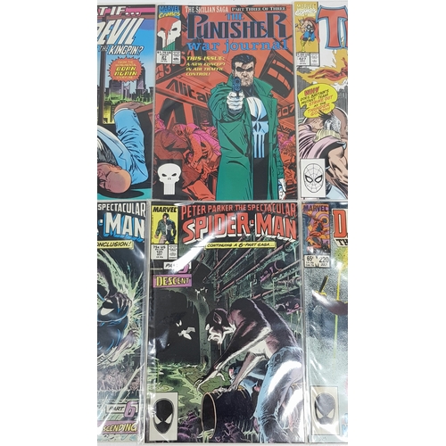 43 - Ten Marvel Mixed Comics - Most Being in Very Fine to Very Fine Plus Grade. All individually wrapped ... 