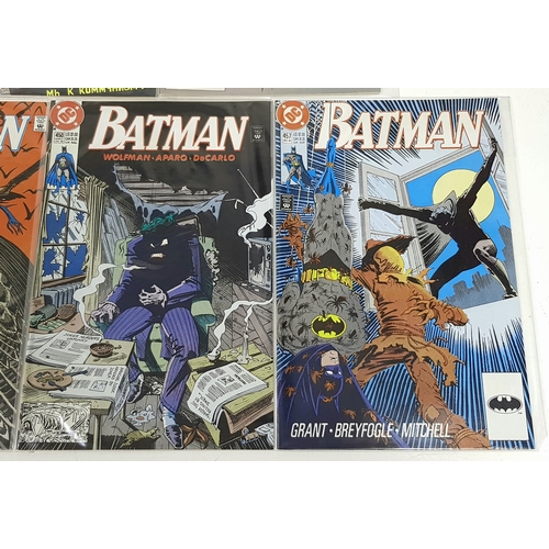 56 - Ten DC Batman Comics - Most Being in Very Fine to Very Fine Plus Grade. All individually wrapped in ... 