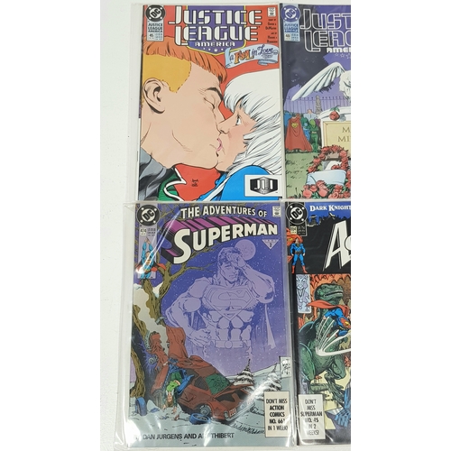 96 - Ten DC Mixed Comics - Most Being in Very Fine to Very Fine Plus Grade. All individually wrapped in p... 