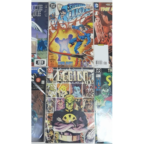 96 - Ten DC Mixed Comics - Most Being in Very Fine to Very Fine Plus Grade. All individually wrapped in p... 