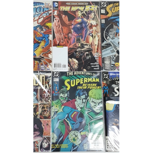 96 - Ten DC Mixed Comics - Most Being in Very Fine to Very Fine Plus Grade. All individually wrapped in p... 