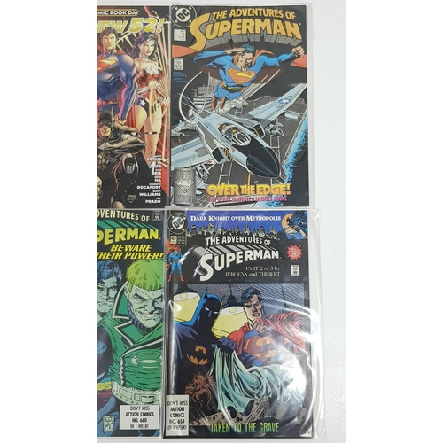 96 - Ten DC Mixed Comics - Most Being in Very Fine to Very Fine Plus Grade. All individually wrapped in p... 