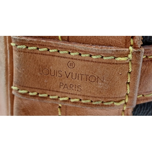 180 - A Louis Vuitton Brown Monogram Noé Shoulder Bag. Brown monogram coated canvas exterior with gold-ton... 