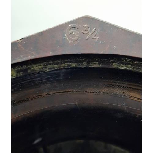 1081 - A Sterling Silver Cup Mounted on a Wood Base. Hallmarks for Birmingham 1920. Makers mark of Edgar an... 