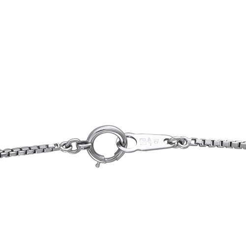 1009 - A Platinum 1.41ct Diamond Necklace. Two bezel-set round diamonds side by side, a vertical drop of th... 
