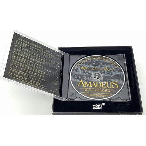 1109 - A Limited Edition Montblanc Meisterstuck Platinum, Mozart Edition, Black Ballpoint Pen in original p... 
